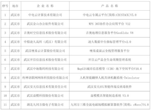 2024年湖北省公布首版次軟件產(chǎn)品及其獨(dú)立研發(fā)企業(yè)清單，涵蓋票務(wù)代理服務(wù)等領(lǐng)域